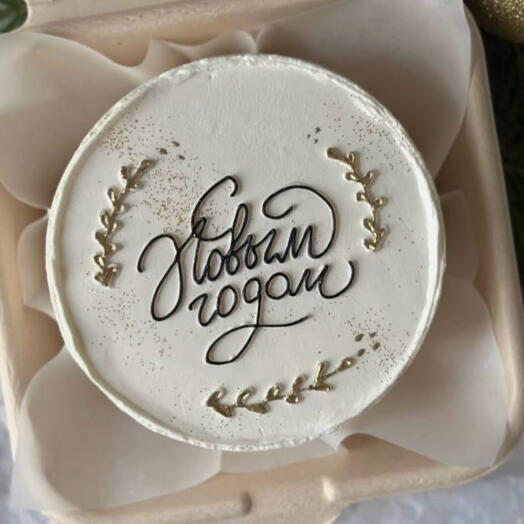 Бенто торт на Новый год