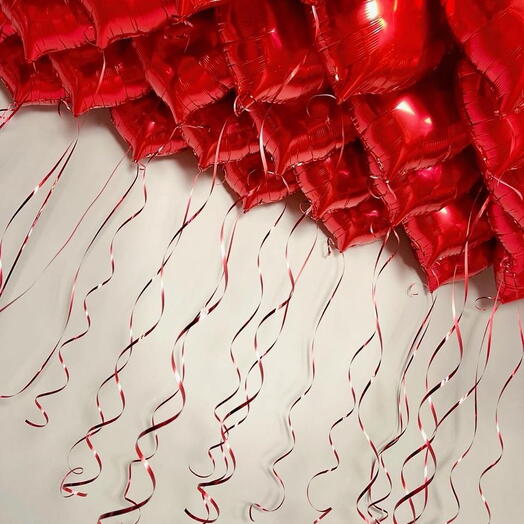 Композиция из воздушных шаров "Шары под потолок" 1962