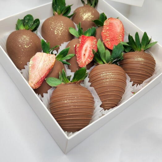 Клубника в шоколаде 9 клубник 🍓