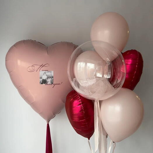 Шары для мамы с фото