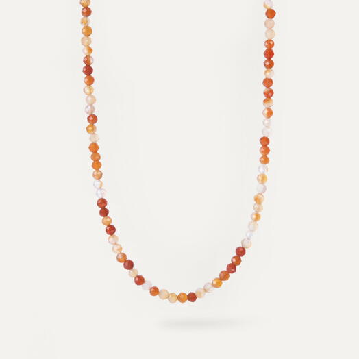 Чокер ожерелье Ирис Сердолик 14K 35 см (CHO1097)