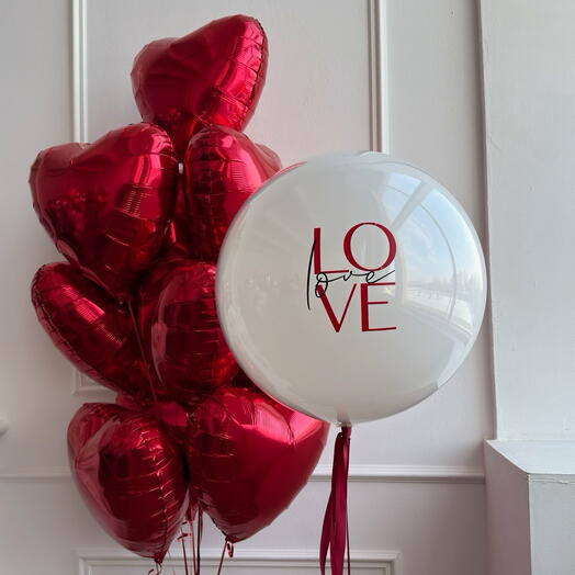 Дабл LOVE + 10 сердец
