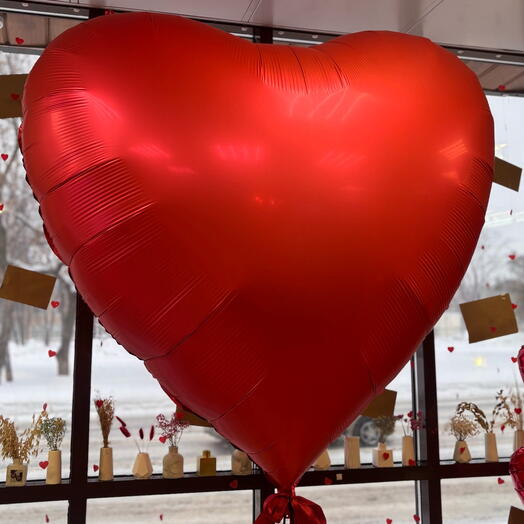 Огромное летающее СЕРДЦЕ ♥️