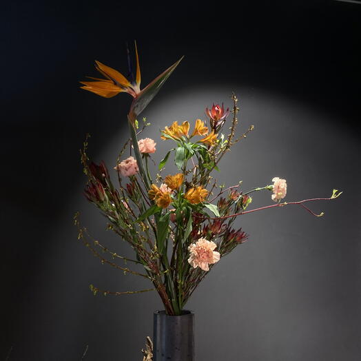 Авторский Букет «Райская птичка»