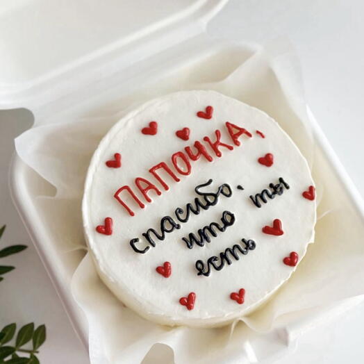 Бенто торт папе
