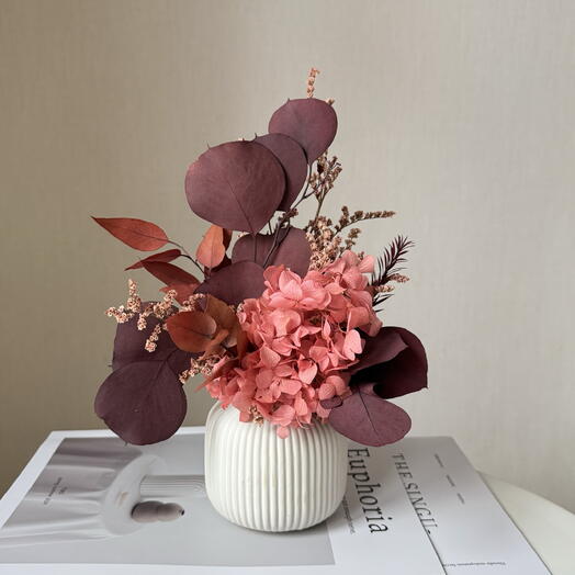 Composition of stabilized flowers