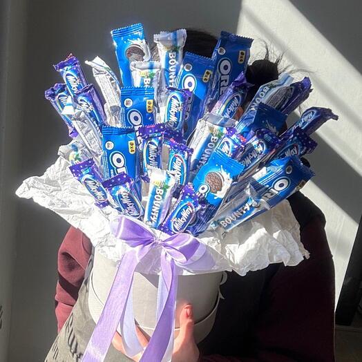 Букет из конфет 💙
