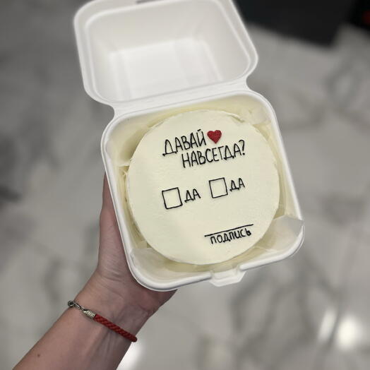 Бенто торт любимому человеку