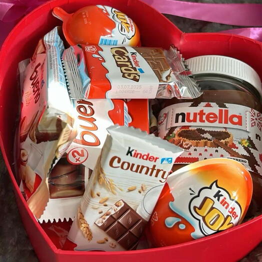 Mini box with sweets