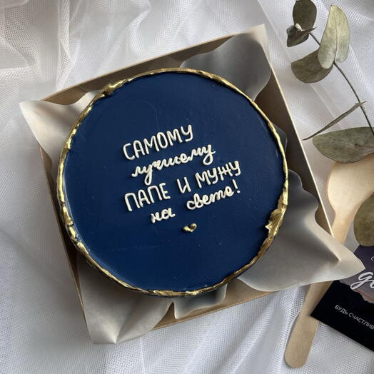 Бенто-торт папе и мужу💙 500-600 грамм