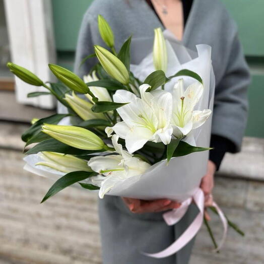 🤍Снежная лилия 008