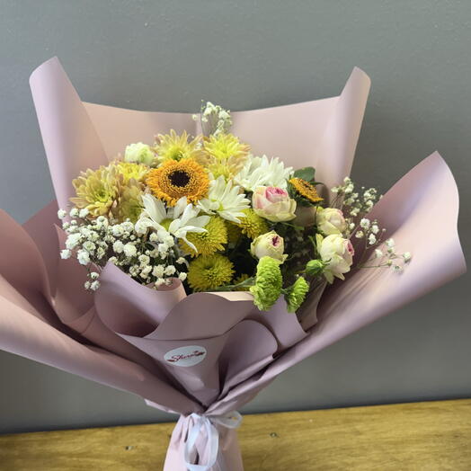 Pastel Elegance Mixed Bouquet
