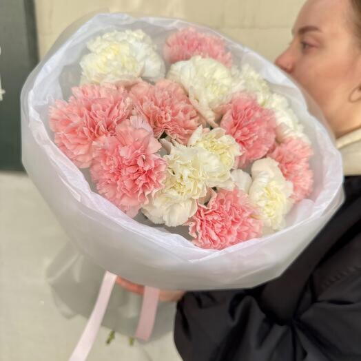Моно из диантусов микс на любой повод