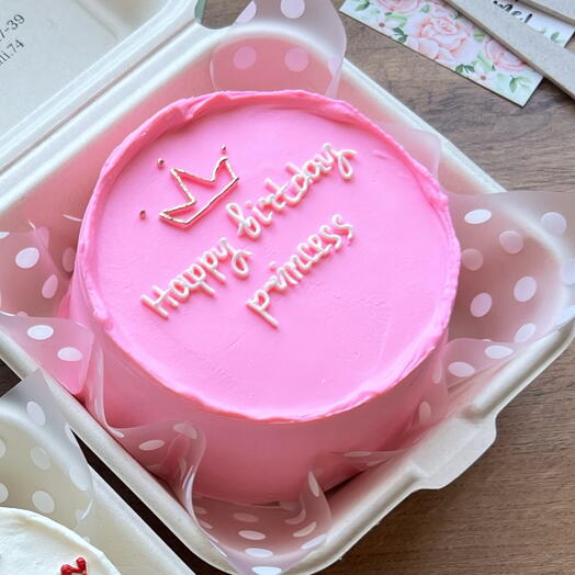 Бенто торт happy birthday princess
