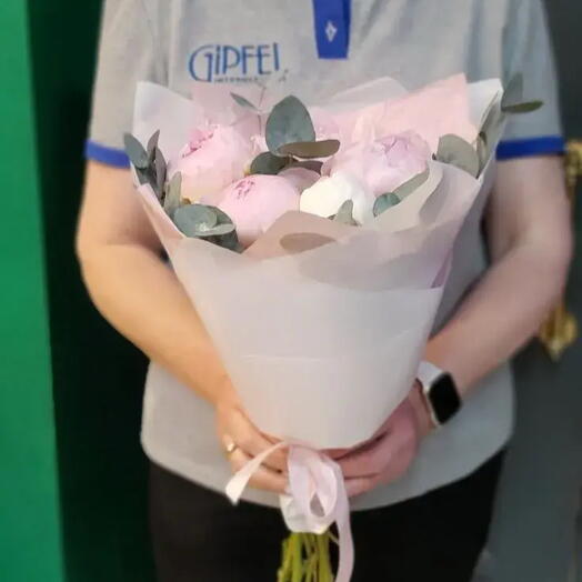 Пионы 7 шт