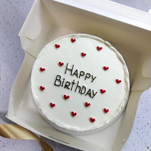 Бенто-торт сладкий подарок на день рождения "Happy Birthday"