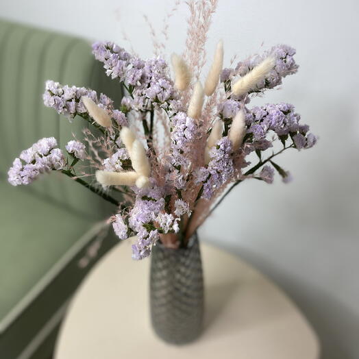 ☺️Набор «Bloom room» Сухоцветы + ваза