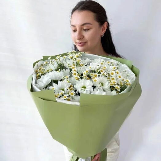 Ромашковидный букет