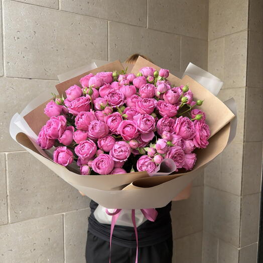 Роза кустовая пионовидная🌸