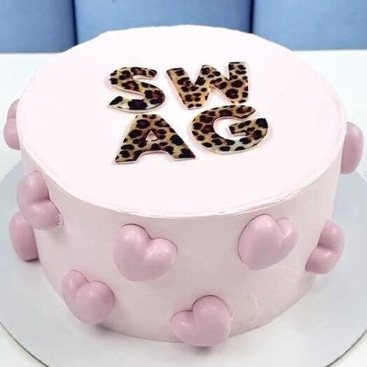 Торт девушке на день рождения, «S.W.A.G»