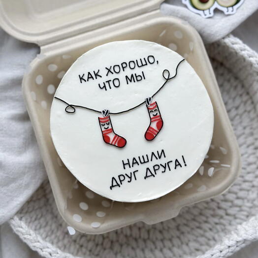 Бенто-торт как хорошо ,что мы нашли друг друга