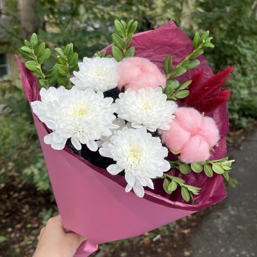 Букет первоклассника 📚🌸 розовый