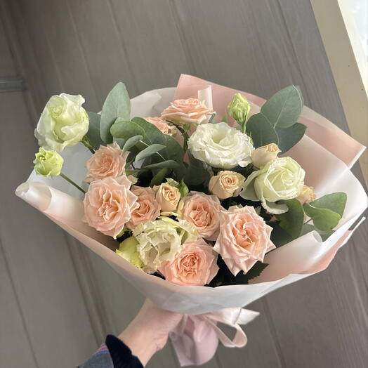 Самой милой 🎀 букет нежных чувств