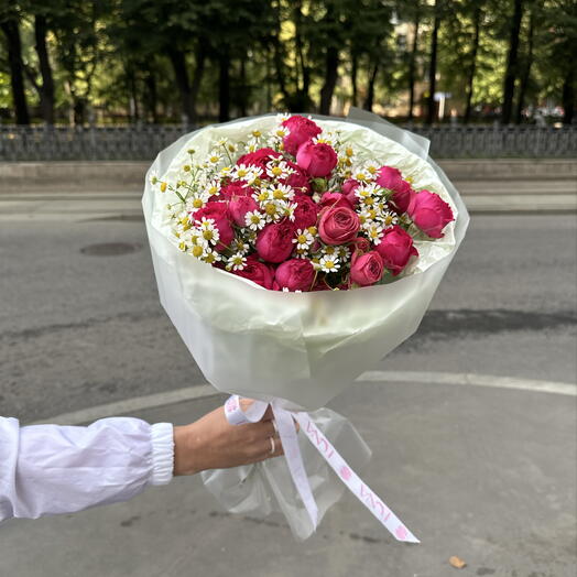 Букет «Клубничное варенье» для самых любимых 🍓