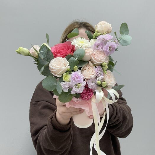 Цветы в стаканчике 💕🌿