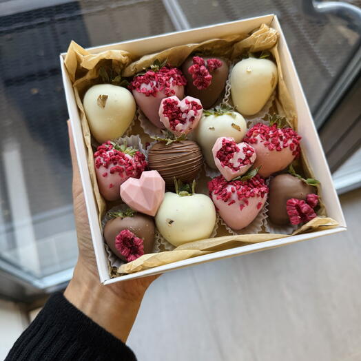 Клубника в шоколаде 12🍓