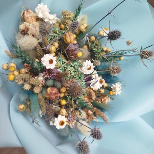 Букет из сухоцветов Закат
