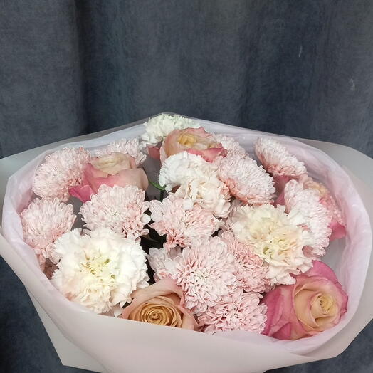 Авторский круглый букет 💐