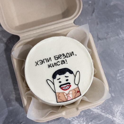 Бенто «хэппи безди киса!»