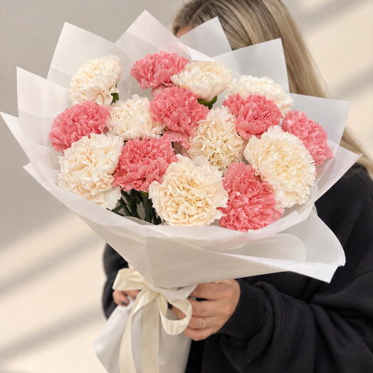 Монобукет 🌷 стойкие диантусы (ХИТ)