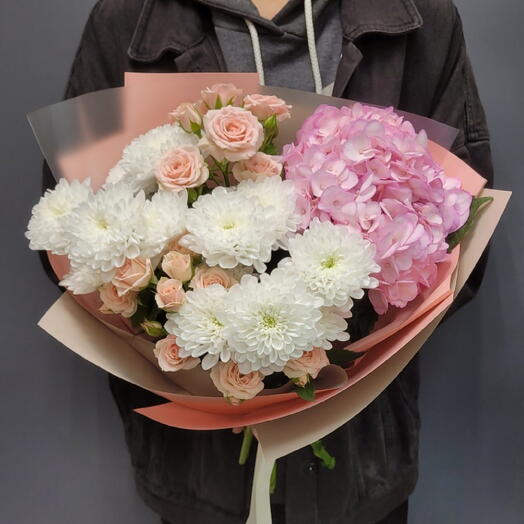 Нежность в розовом. Букет-настроение 🌸