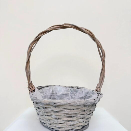 Корзинка серая маленькая