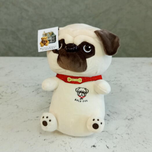 Игрушка Собака "Мопс"