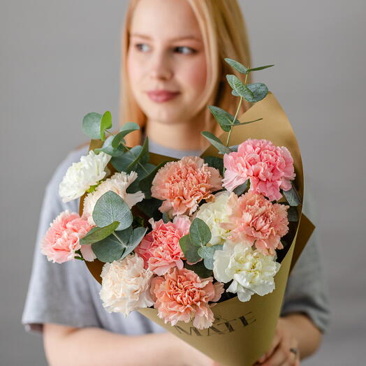 Микс из 11 нежных диантусов