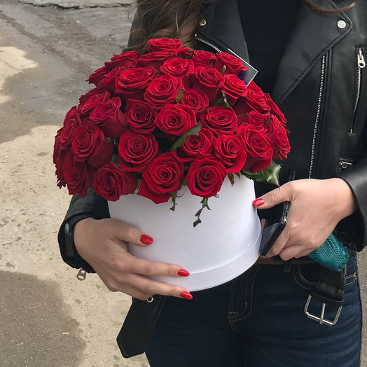 Caja de rosas 51