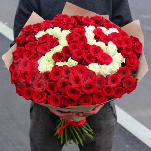 101 red roses