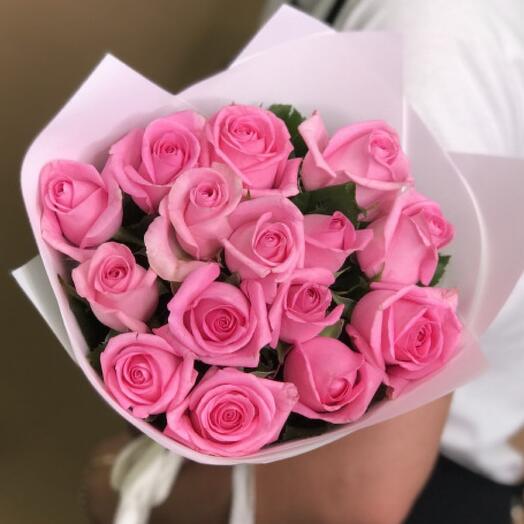 15 rosas Rosadas