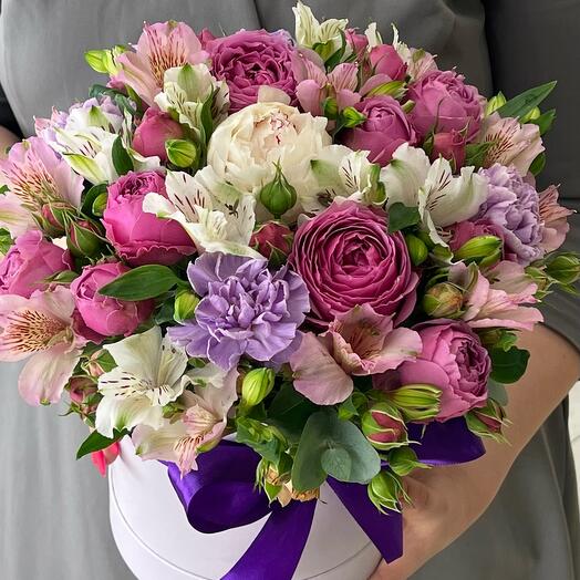 Flowers in a box