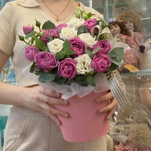 Цветы в коробке