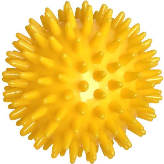 Massage ball yellow 8 cm