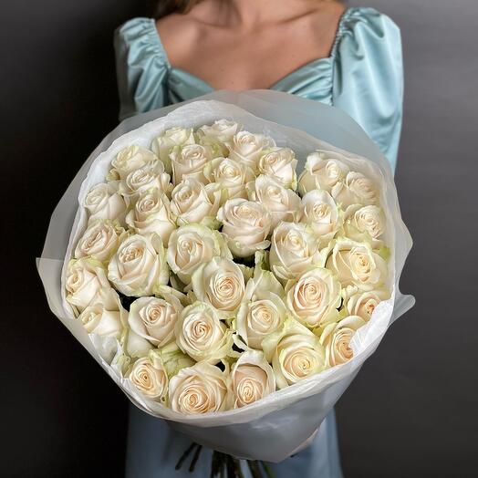 Rosas blancas 35pcs