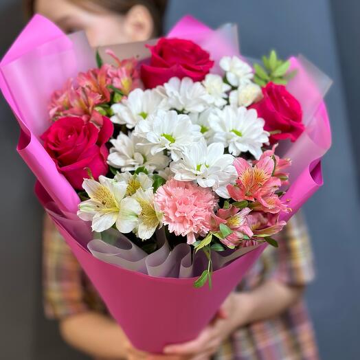 Яркий букет