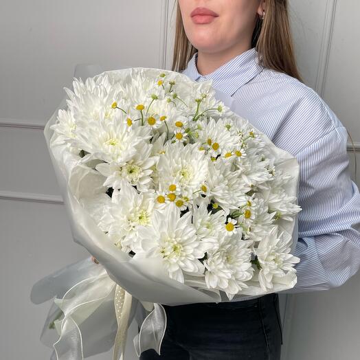 Хризантемы и ромашки