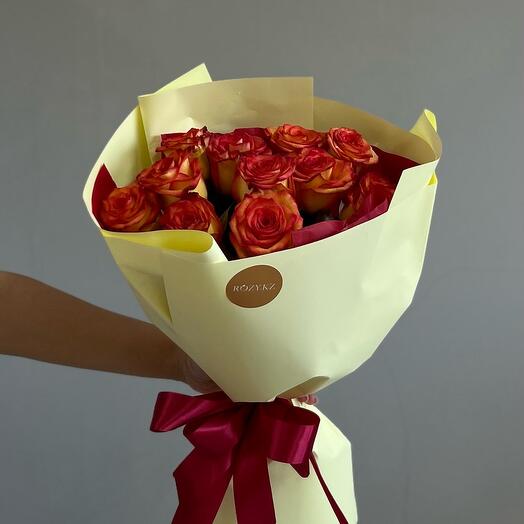 Букет из 11 роз 50 см(5.77)