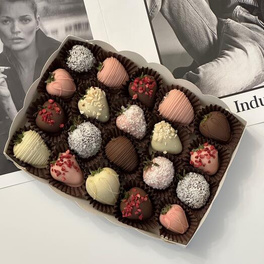 Клубника в шоколаде Strawberry shik ( 12-15 ягод)