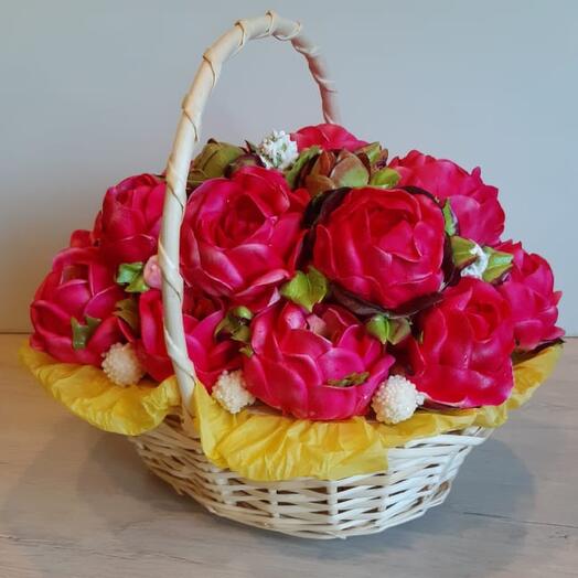 Зефирные пионы ( Диаметр - 30см. )